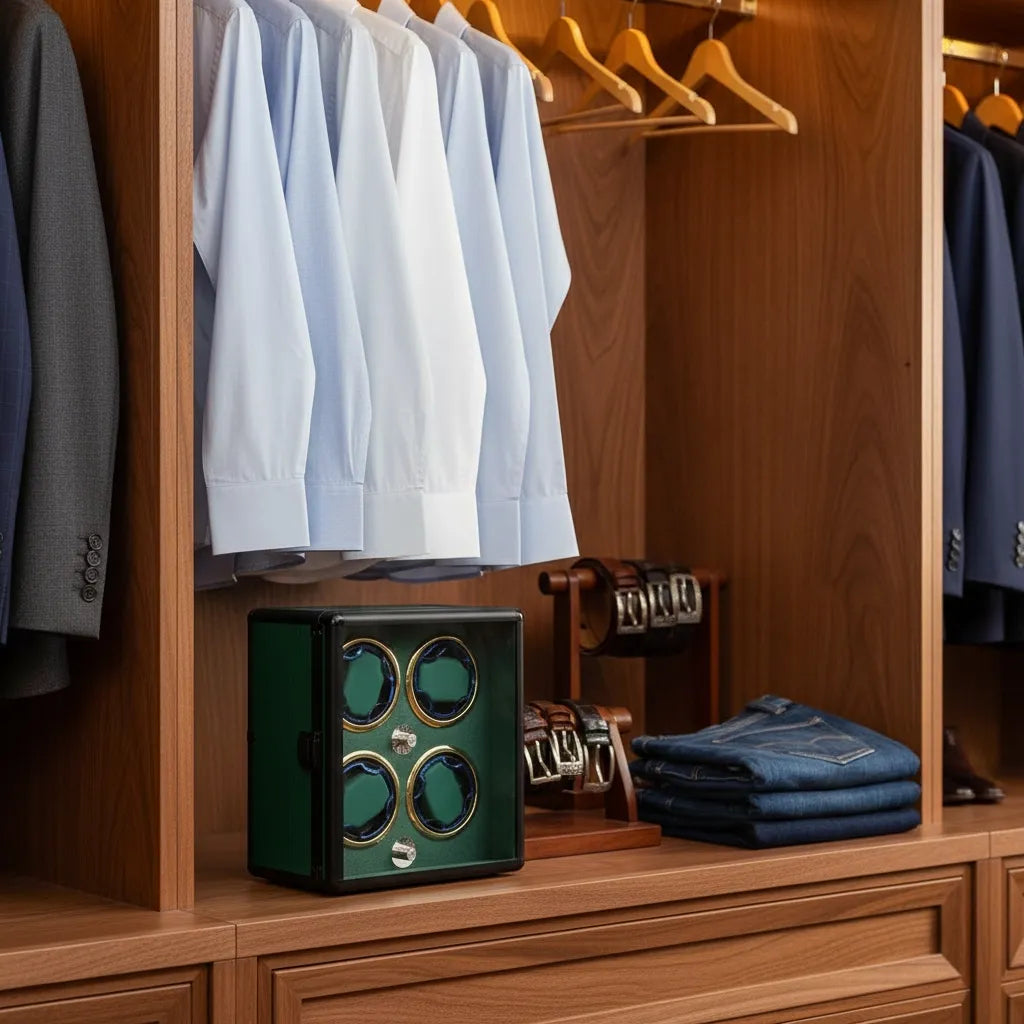 Remontoir Automatique « Jadéen » – 4 Montres