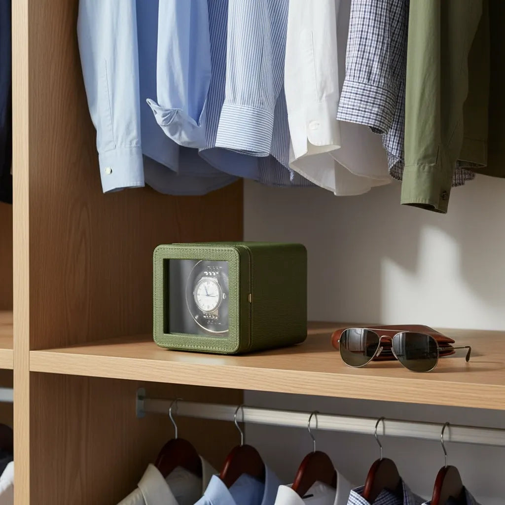 Remontoir Automatique « Jardin Vert » – 1 Montre