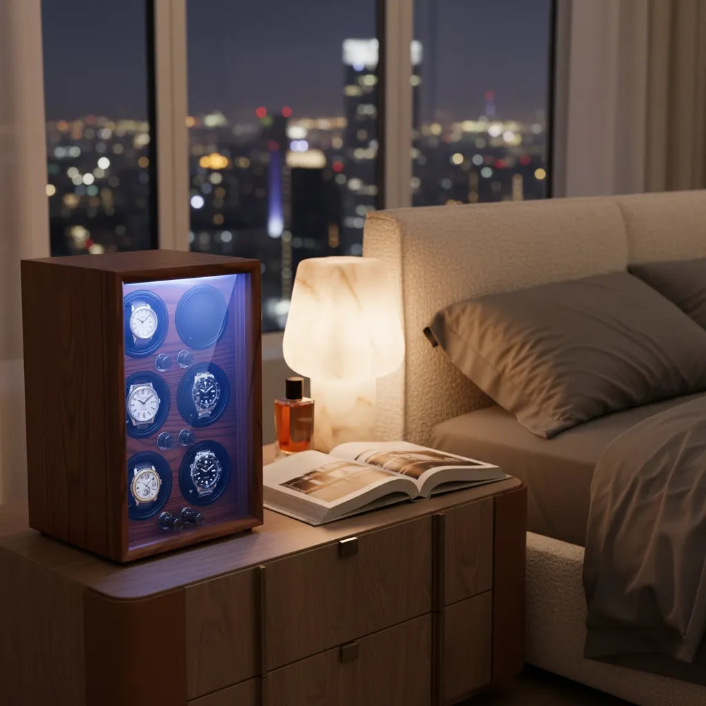 Remontoir Automatique « Juglans » – 6 Montres