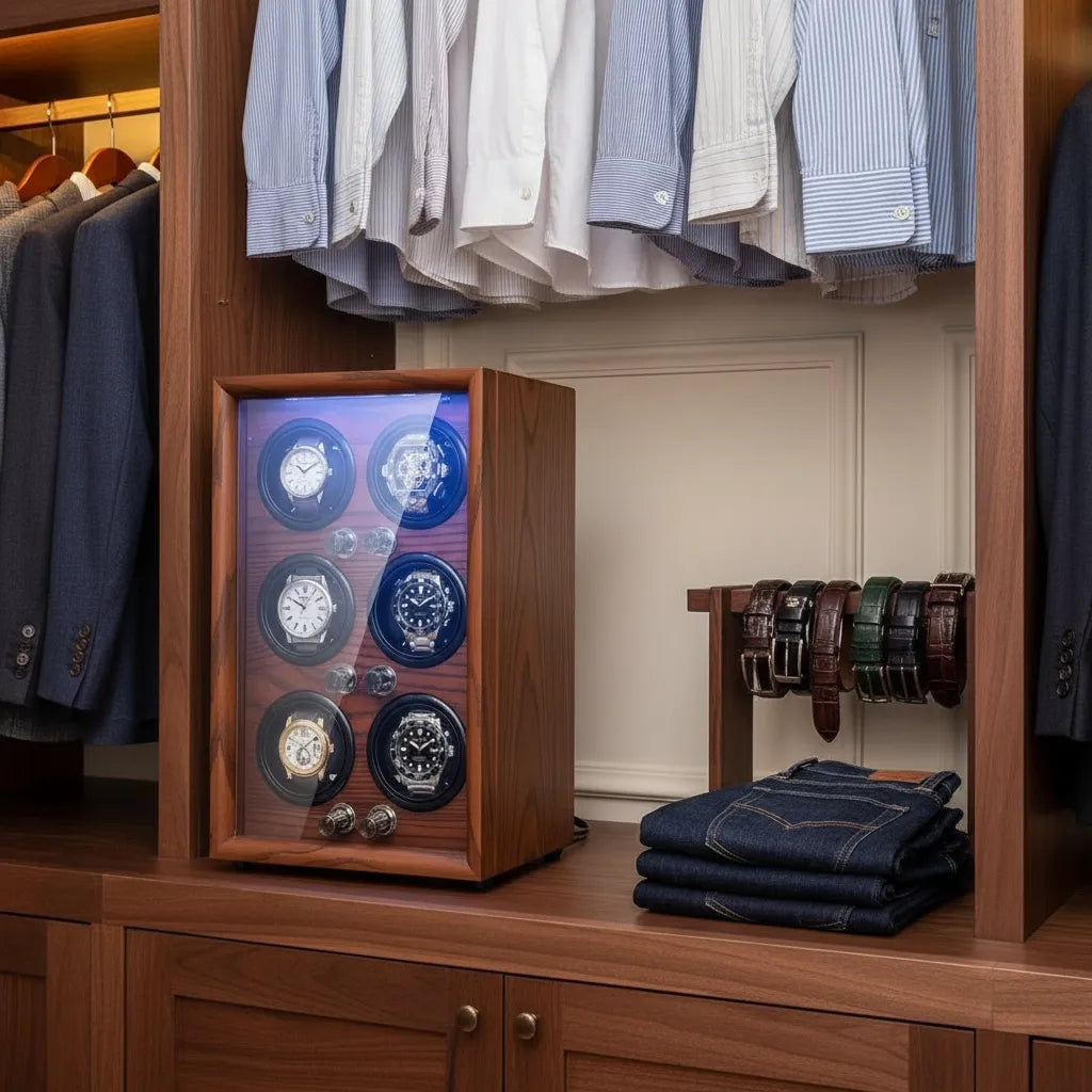 Remontoir Automatique « Juglans » – 6 Montres