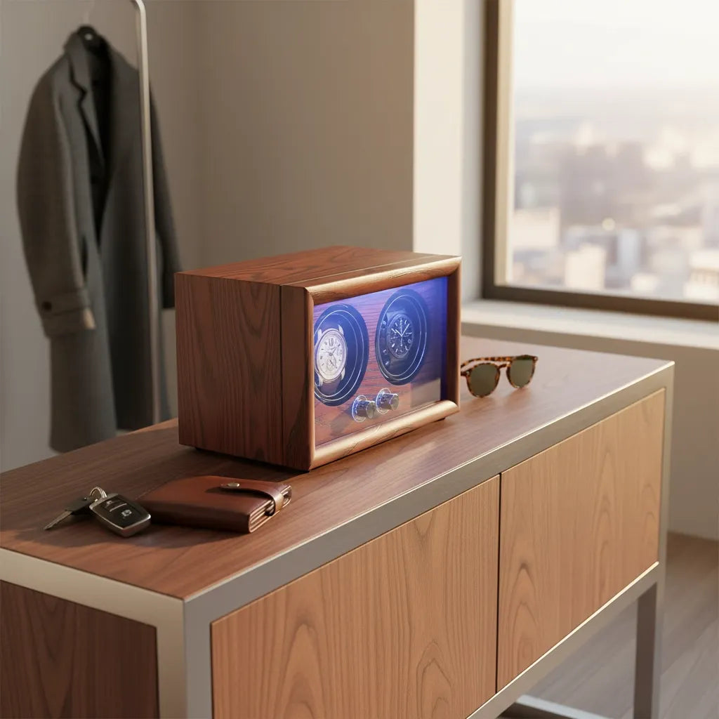 Remontoir Automatique « Juglone » – 2 Montres