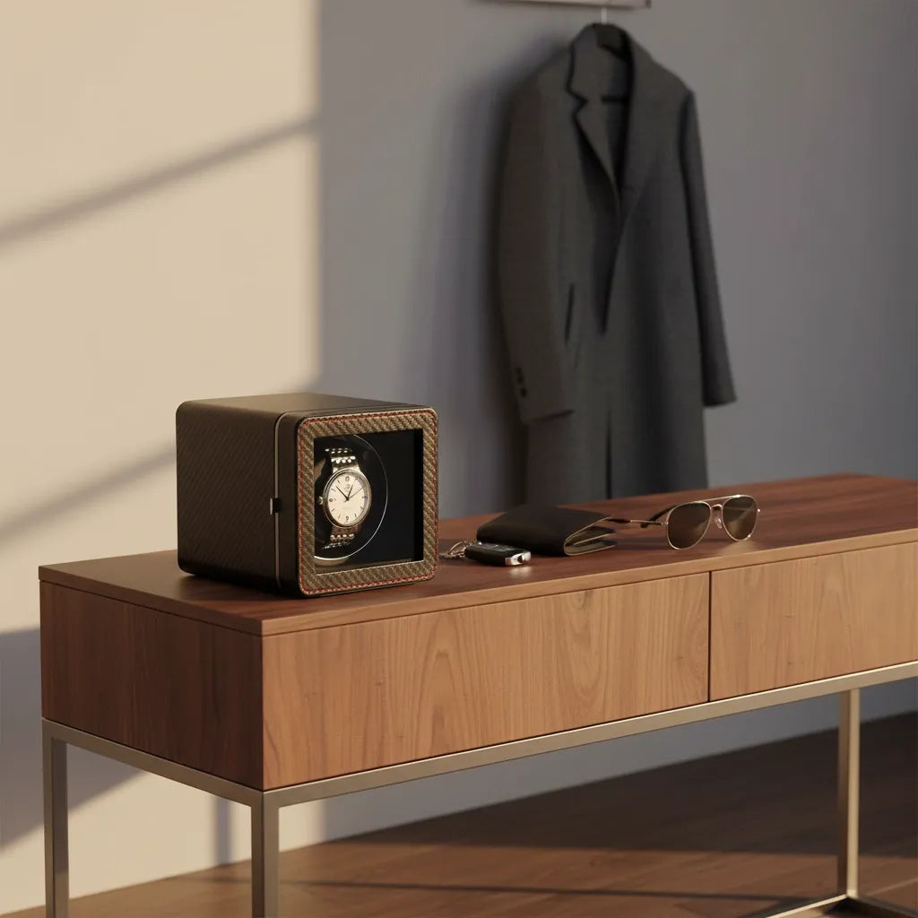 Remontoir Automatique « Lazulite » – 1 Montre