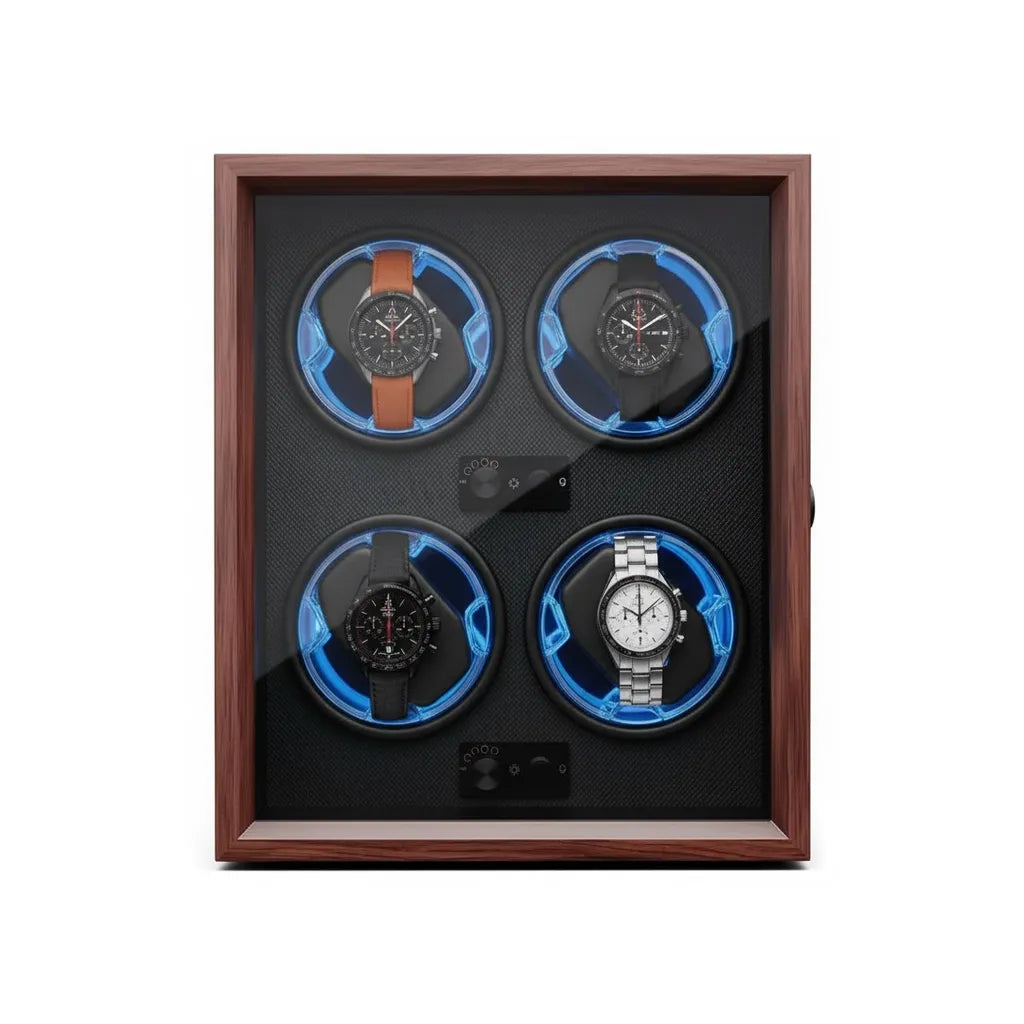 Remontoir Automatique « Lignum » – 4 Montres