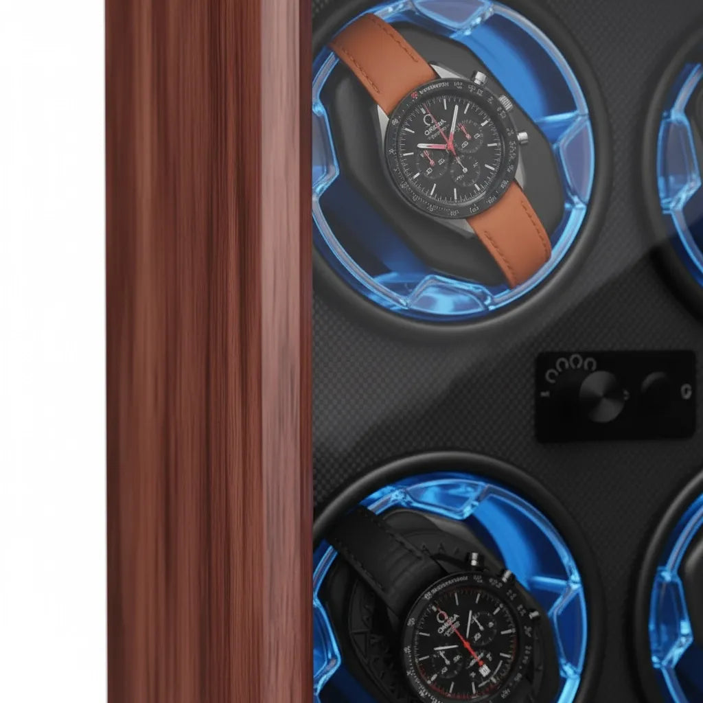 Remontoir Automatique « Lignum » – 4 Montres