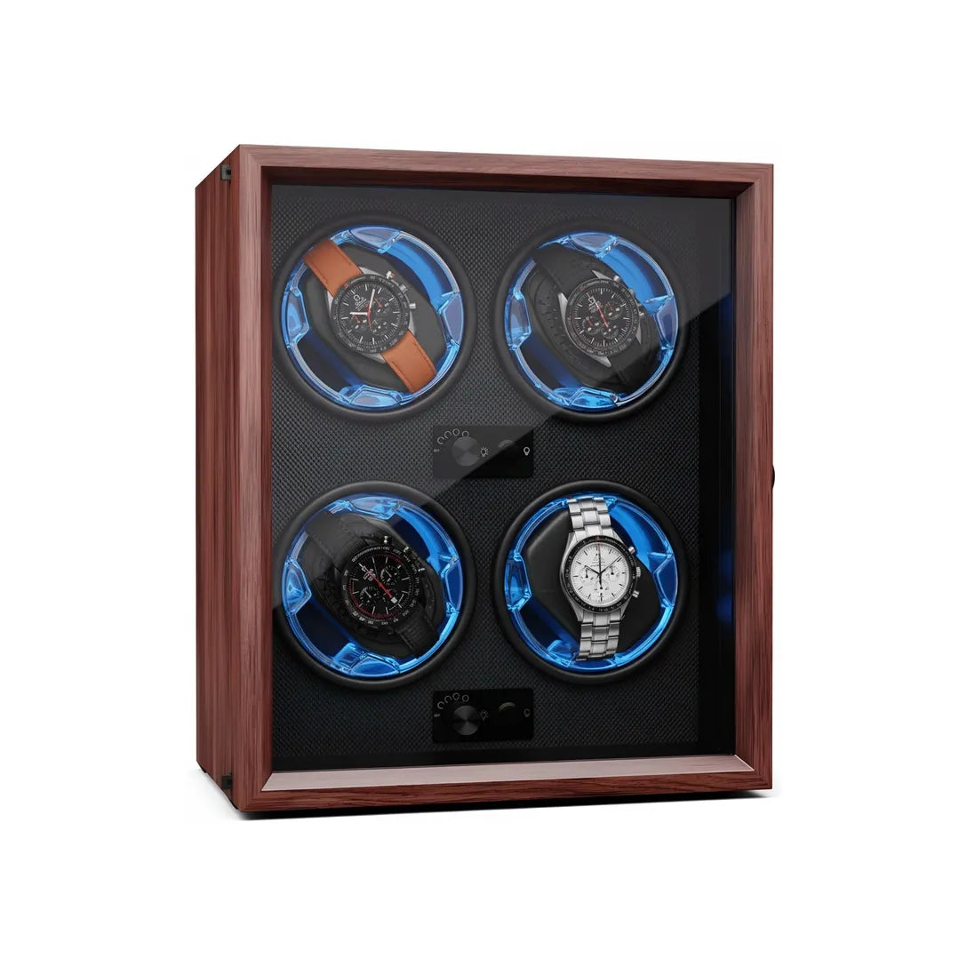 Remontoir Automatique « Lignum » – 4 Montres