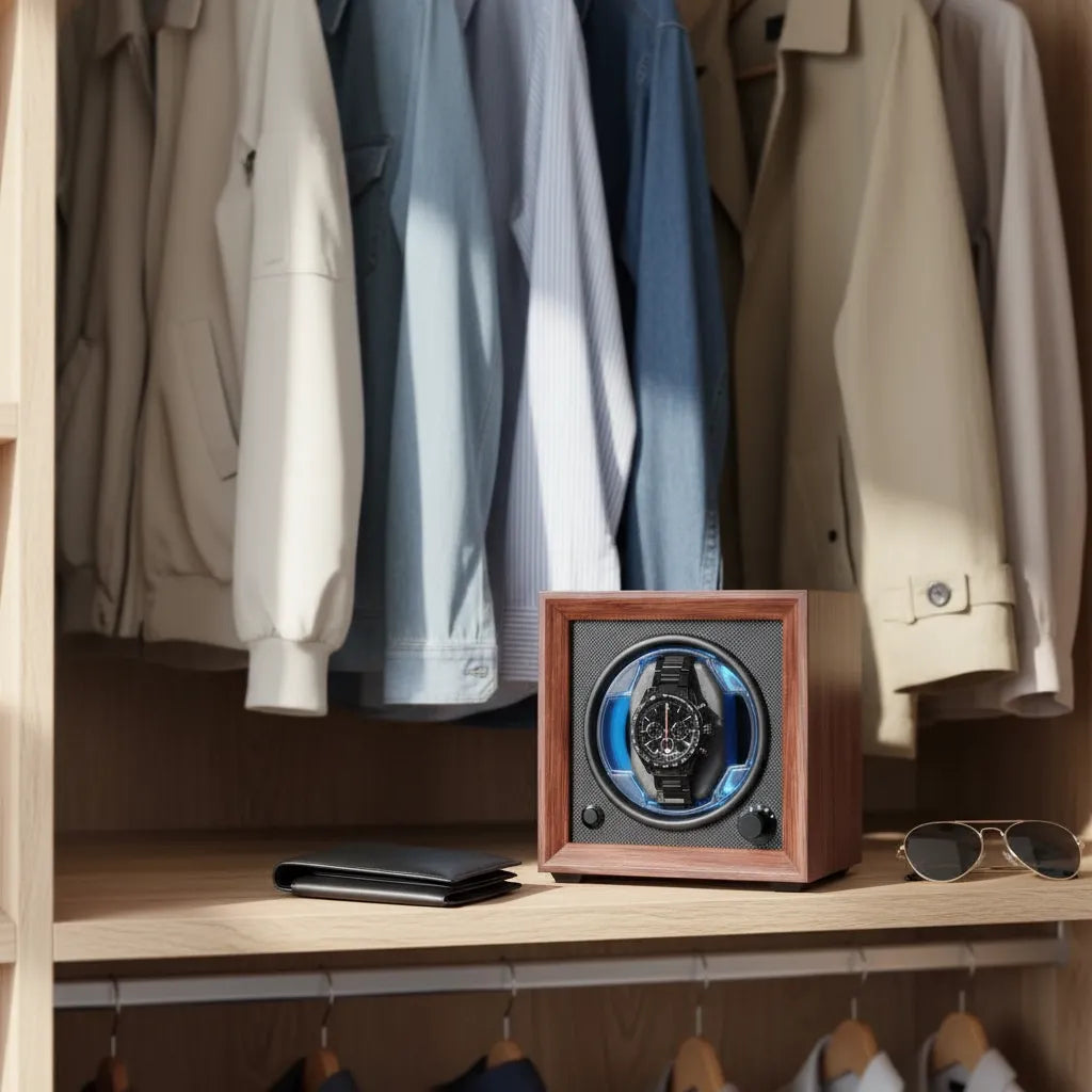 Remontoir Automatique « Lignum » – 4 Montres