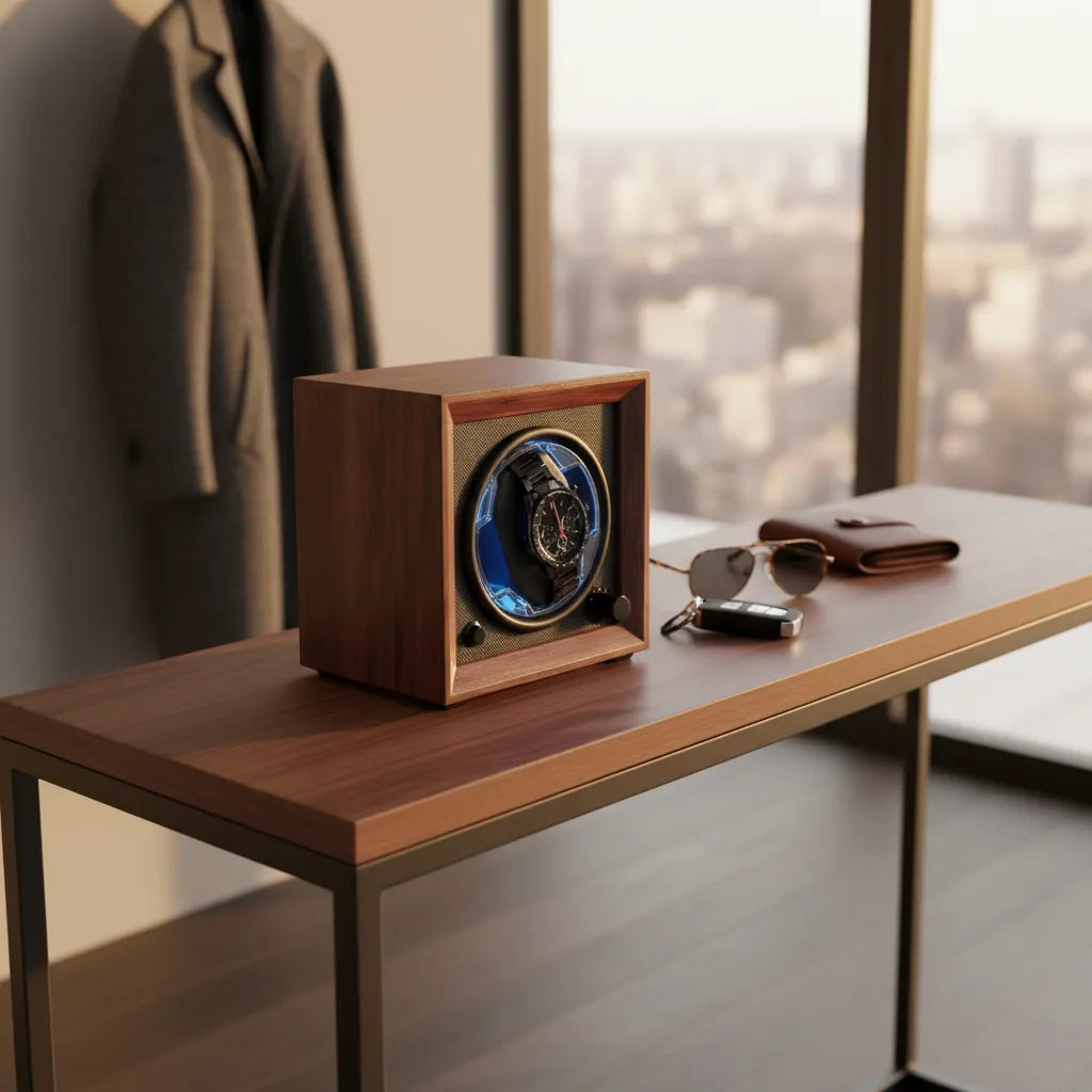 Remontoir Automatique « Lignum » – 4 Montres