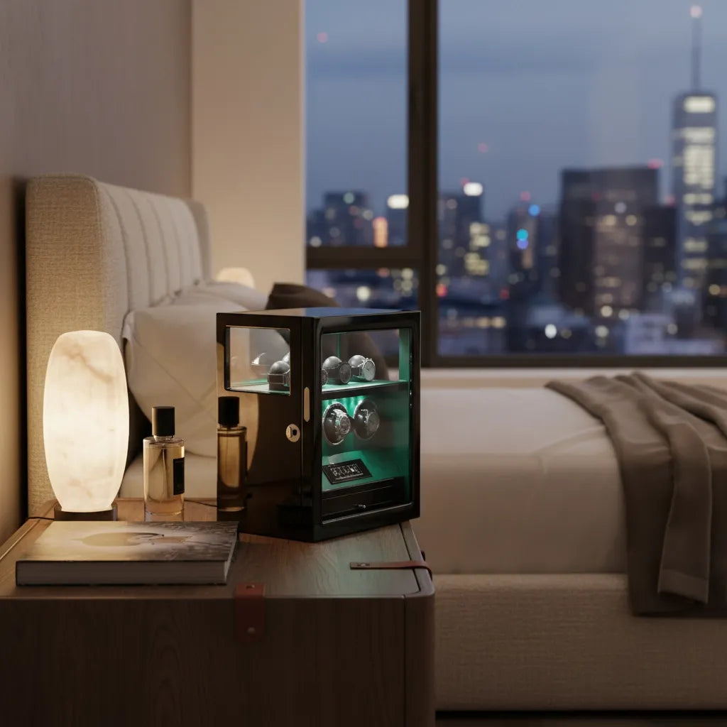 Remontoir Automatique « Malachite » – 3 Montres