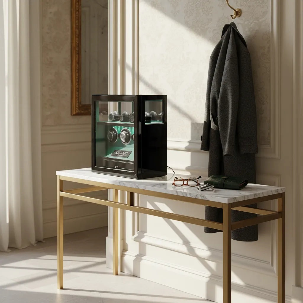 Remontoir Automatique « Malachite » – 3 Montres