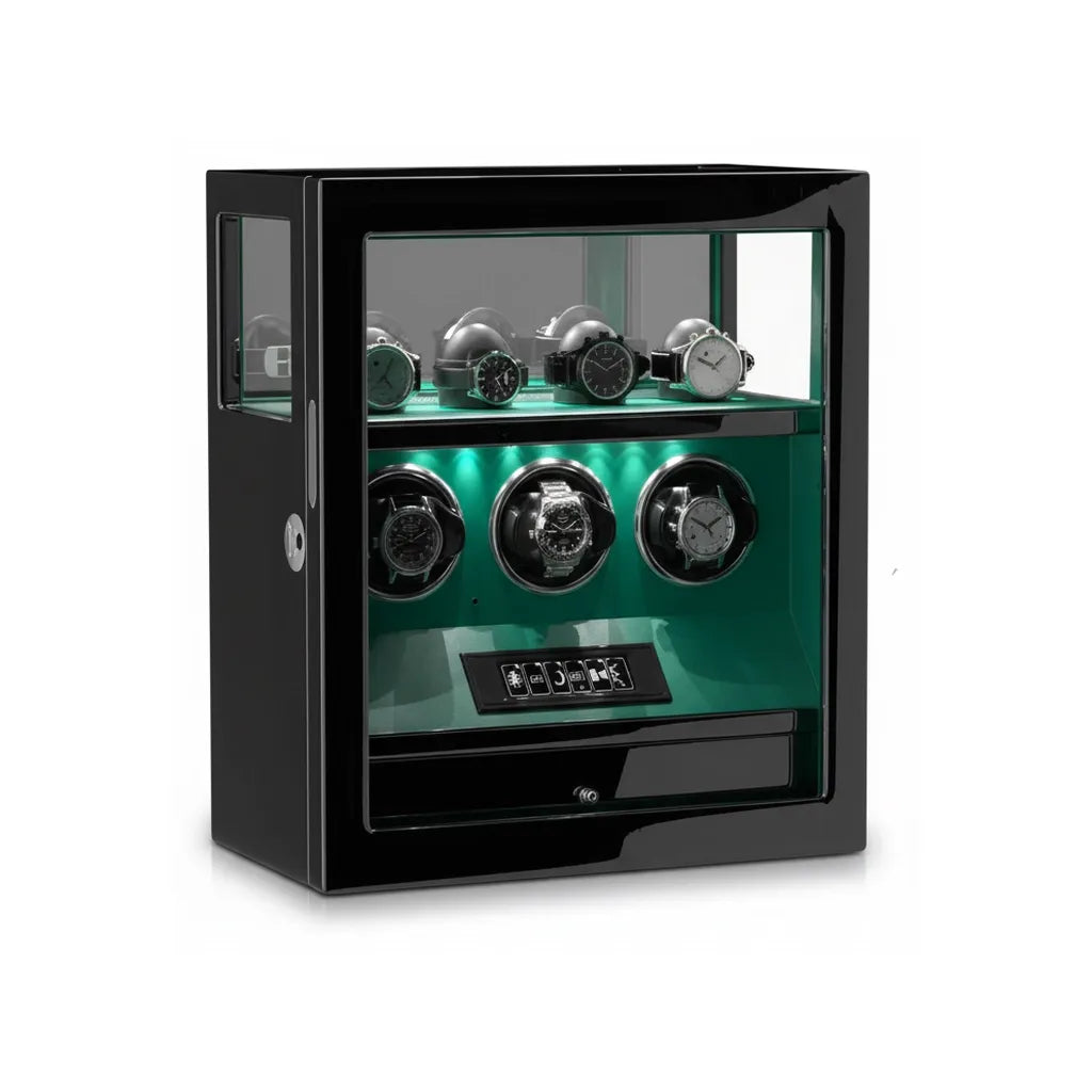 Remontoir Automatique « Malachite » – 3 Montres