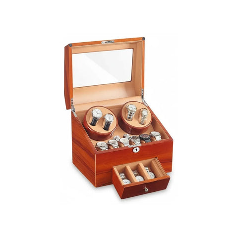 Remontoir Automatique « Merisier » – 13 Montres