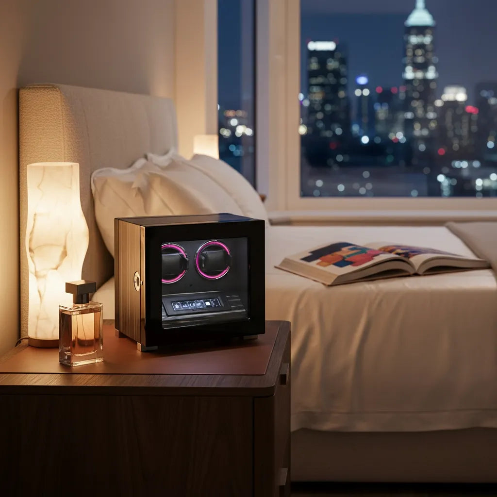 Remontoir Automatique « Nigelle » – 2 Montres