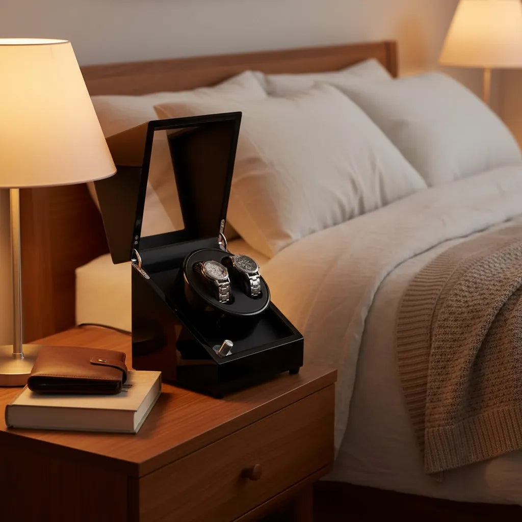 Remontoir Automatique « Nocturne » – 2 Montres