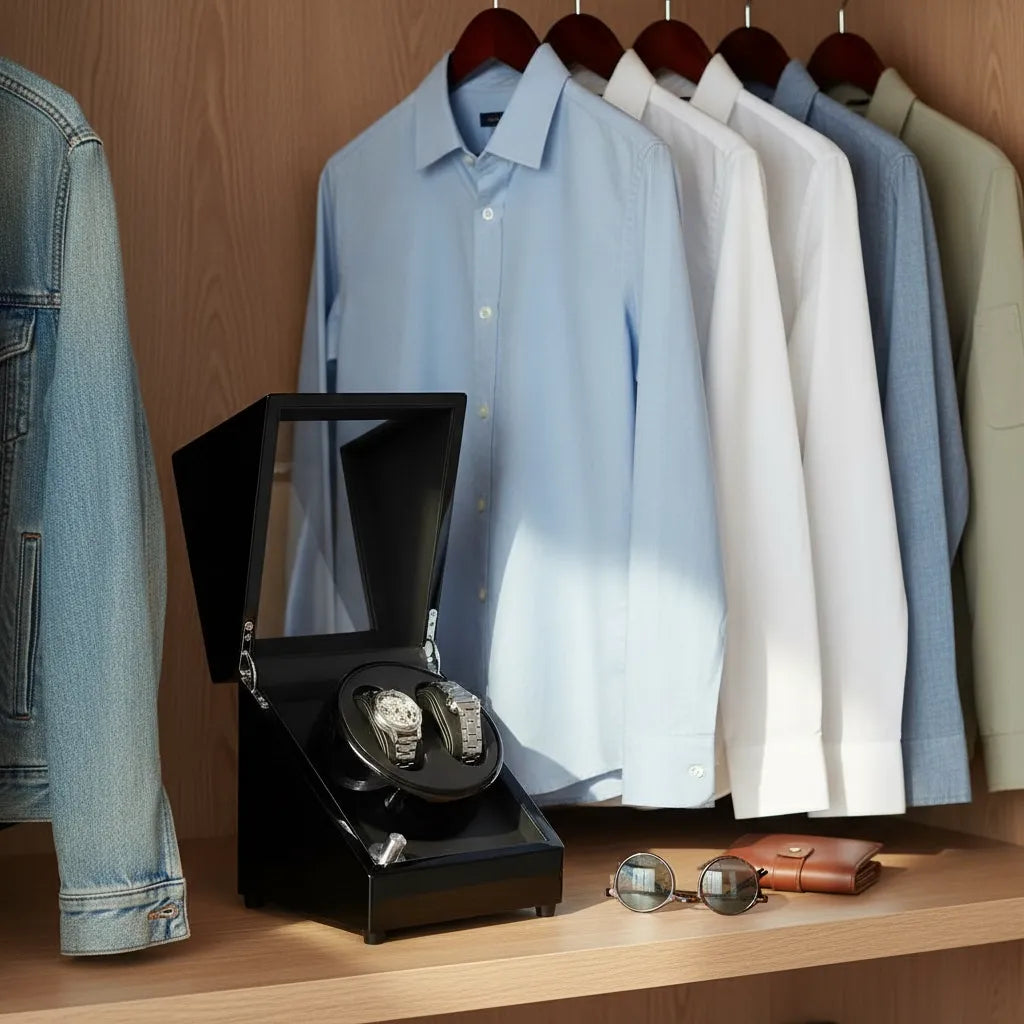 Remontoir Automatique « Nocturne » – 2 Montres