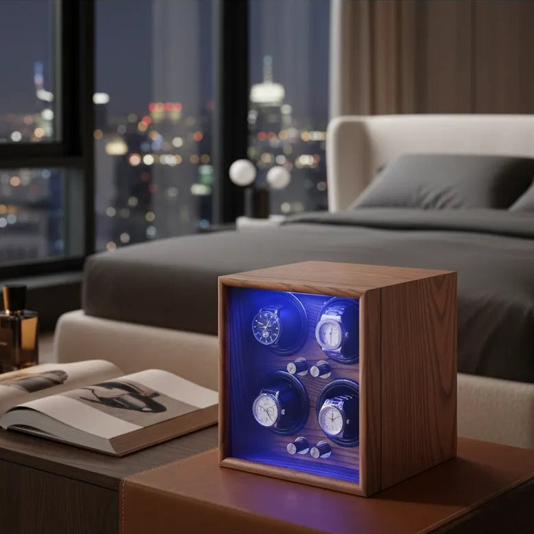 Remontoir Automatique « Nucelle » – 4 Montres