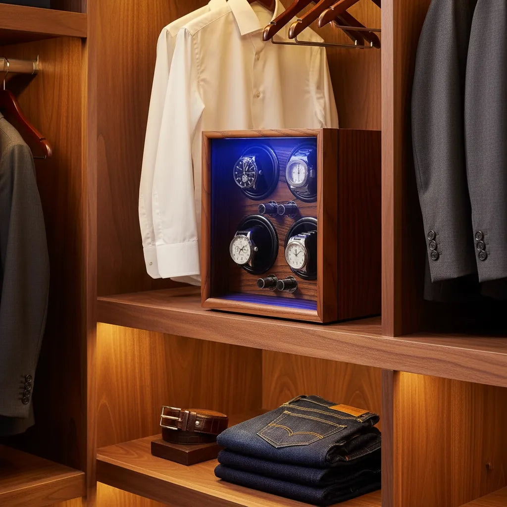 Remontoir Automatique « Nucelle » – 4 Montres