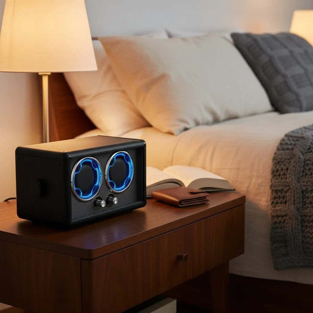 Remontoir Automatique « Nuitforge » – 2 Montres