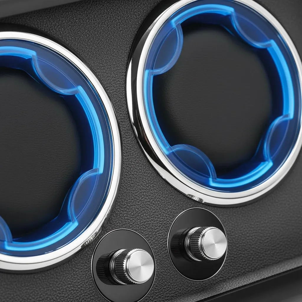 Remontoir Automatique « Nuitforge » – 2 Montres