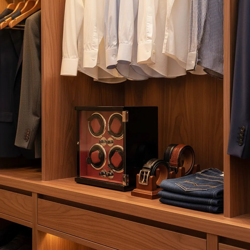 Remontoir Automatique « Ocrerie » – 4 Montres