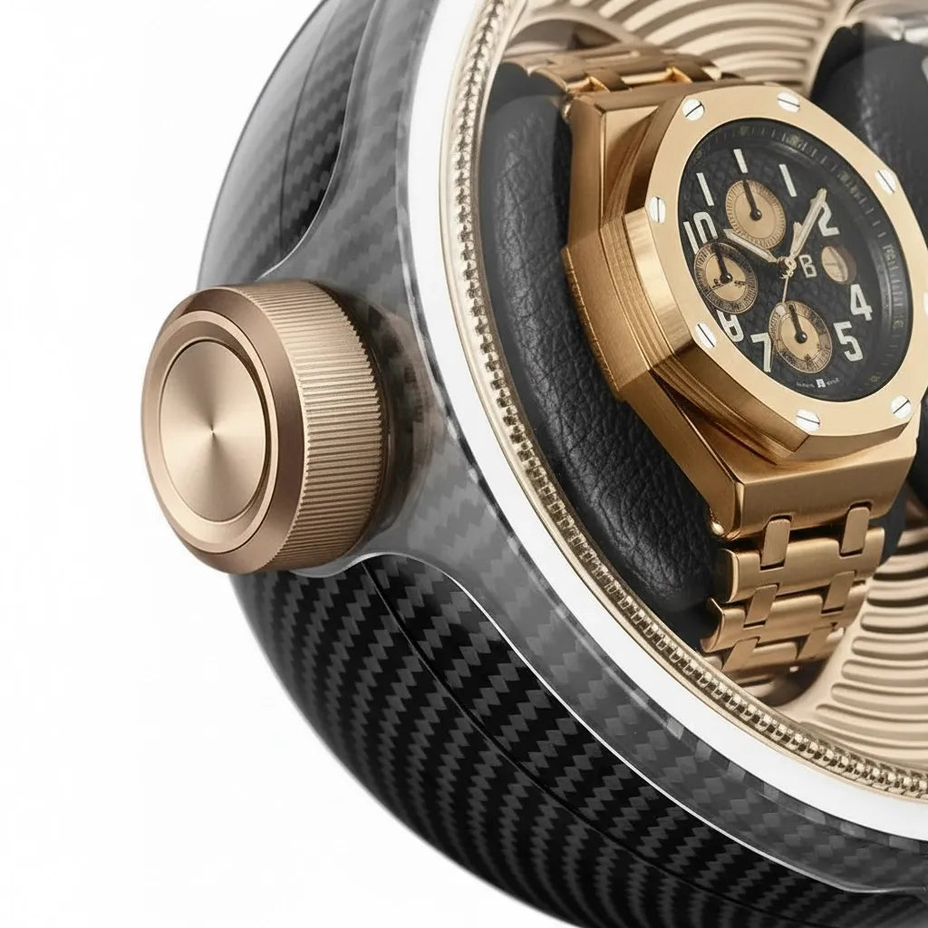 Remontoir Automatique « Orbitale » – 2 Montres