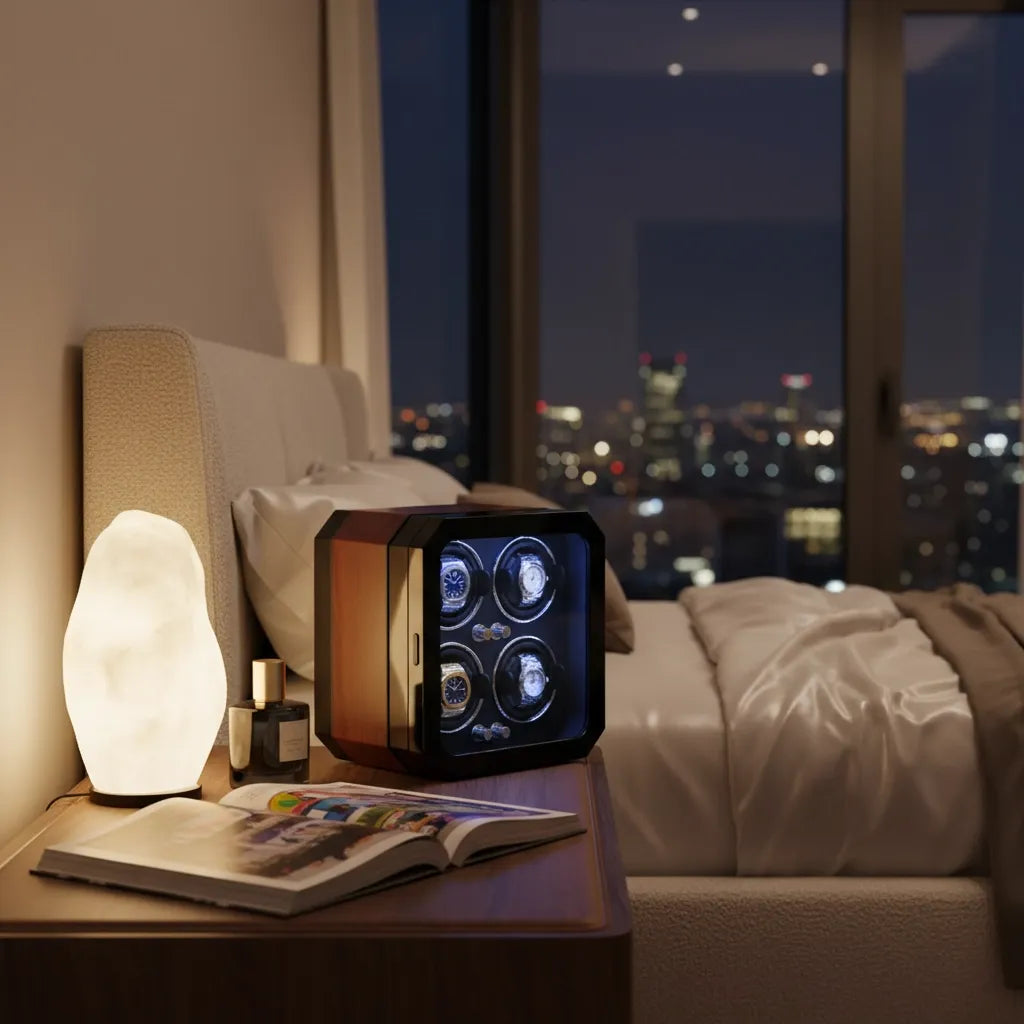 Remontoir Automatique « Palisandre » – 4 Montres