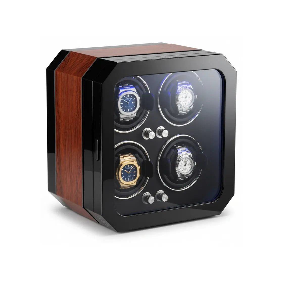 Remontoir Automatique « Palisandre » – 4 Montres