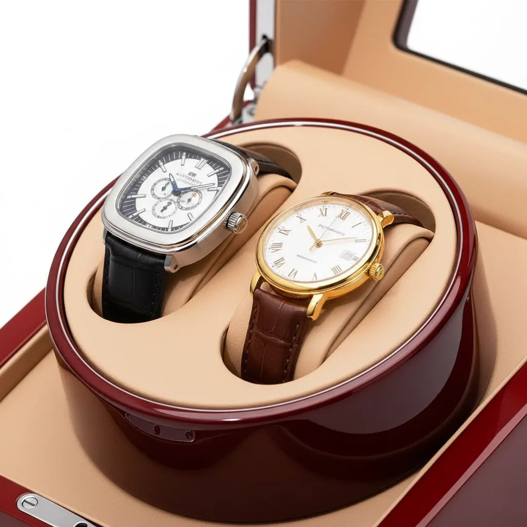 Remontoir Automatique « Palmera » – 2 Montres