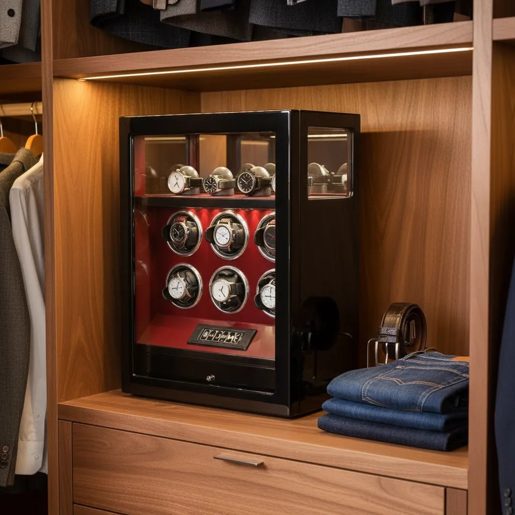 Remontoir Automatique « Pianocrimson » – 6 Montres