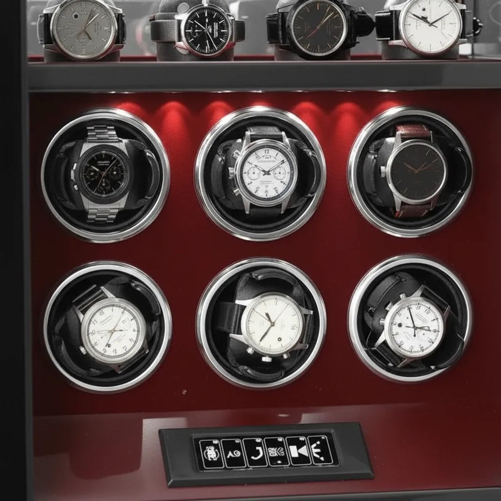 Remontoir Automatique « Pianocrimson » – 6 Montres