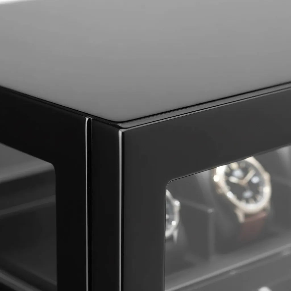 Remontoir Automatique « Pianolaqué » – 6 Montres