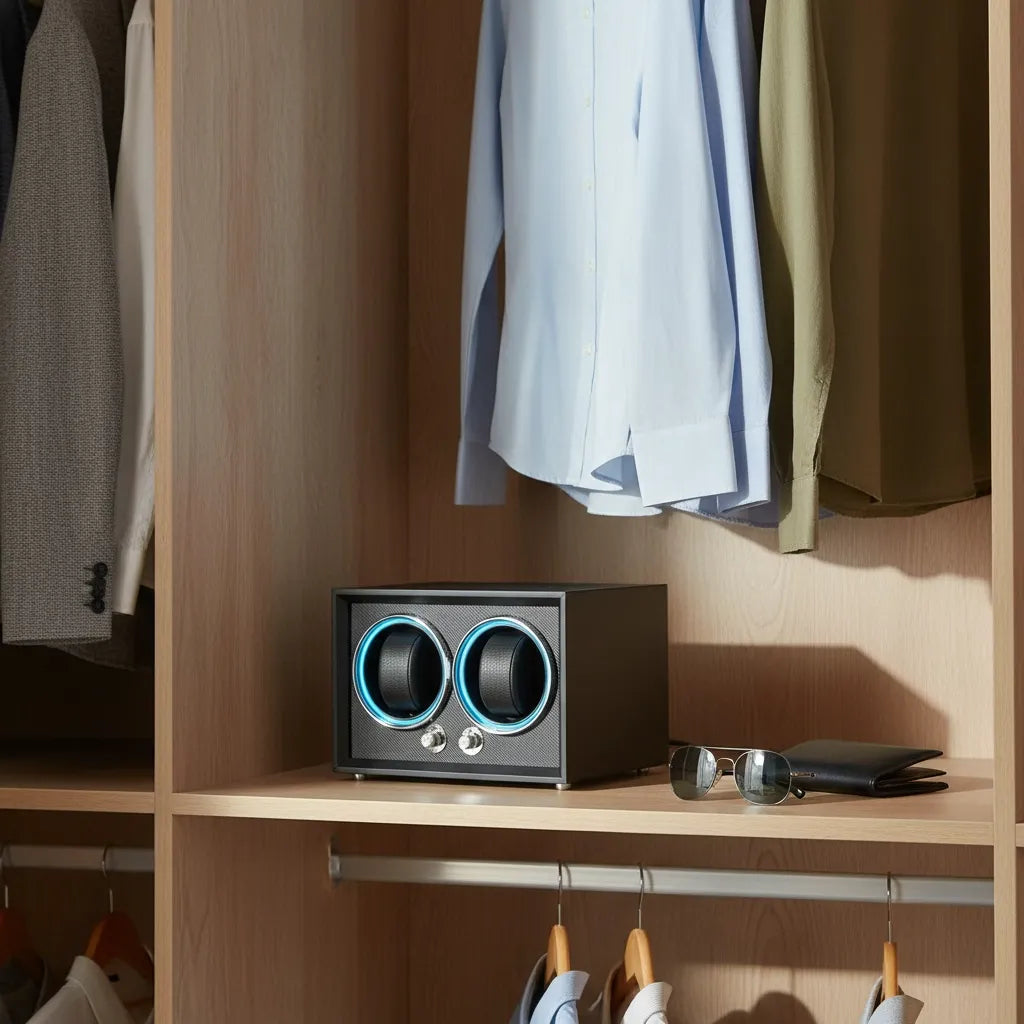 Remontoir Automatique « Poirier » – 2 Montres