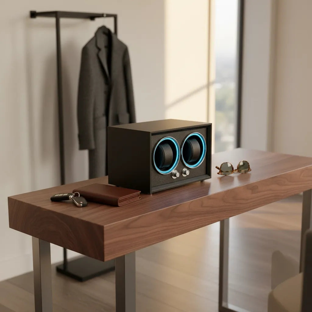 Remontoir Automatique « Poirier » – 2 Montres