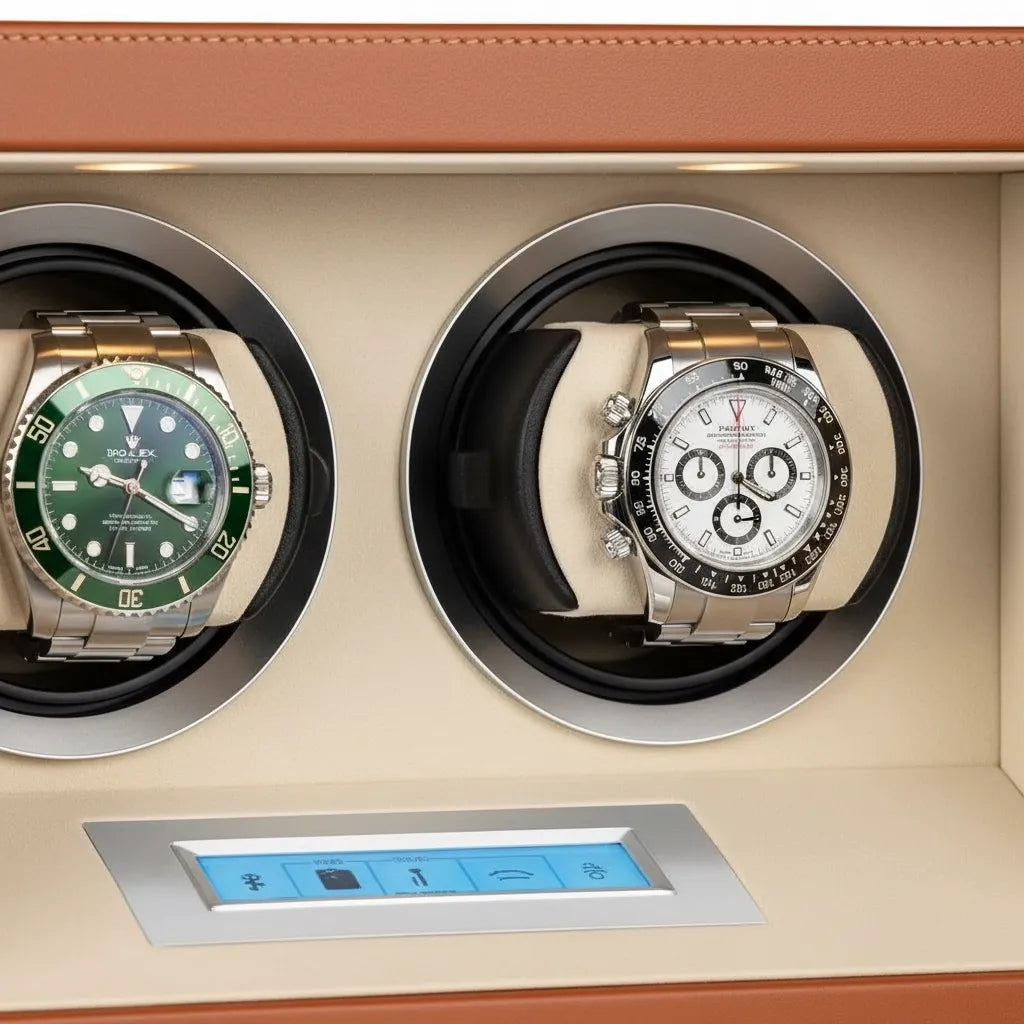 Remontoir Automatique « Routier » – 2 Montres