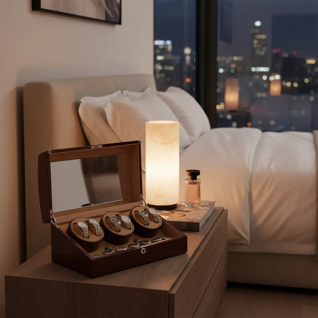 Remontoir Automatique « Santal » – 6 Montres