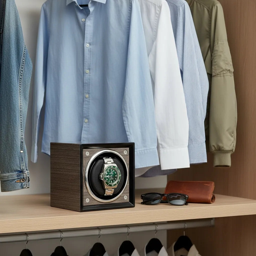 Remontoir Automatique « Sépia » – 1 Montre