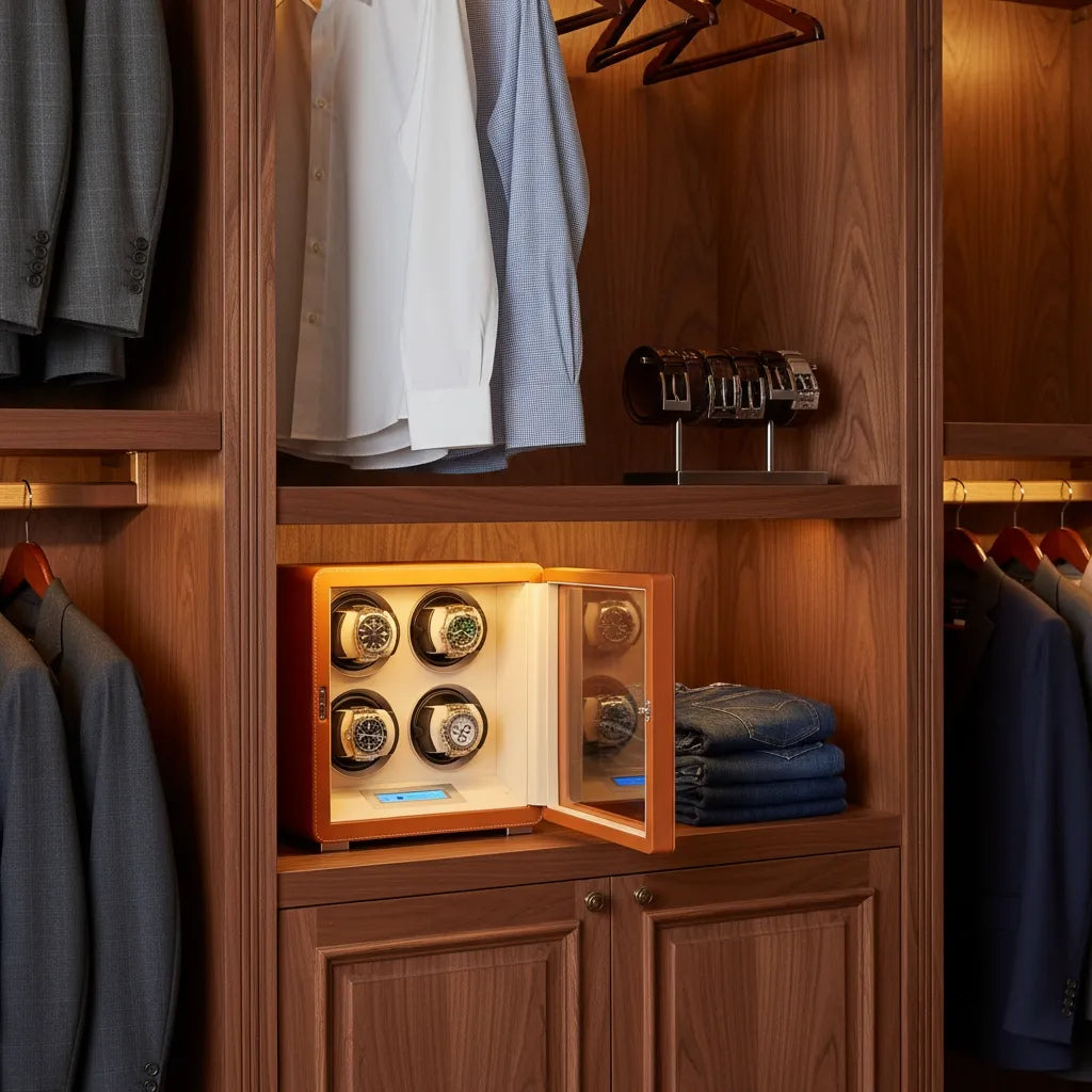 Remontoir Automatique « Sienne » – 4 Montres