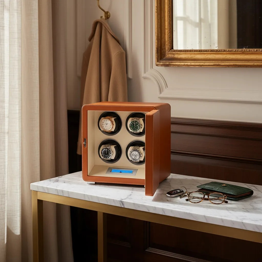 Remontoir Automatique « Sienne » – 4 Montres