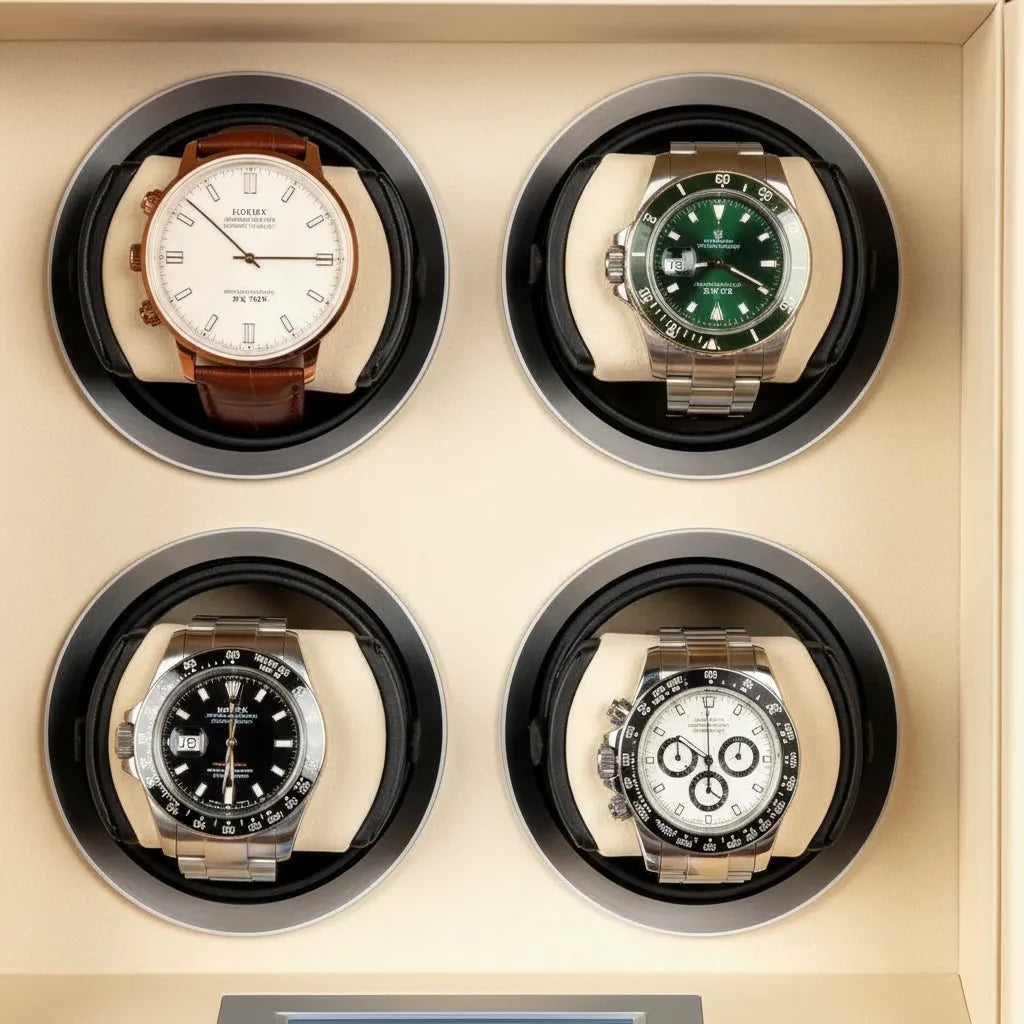 Remontoir Automatique « Sienne » – 4 Montres
