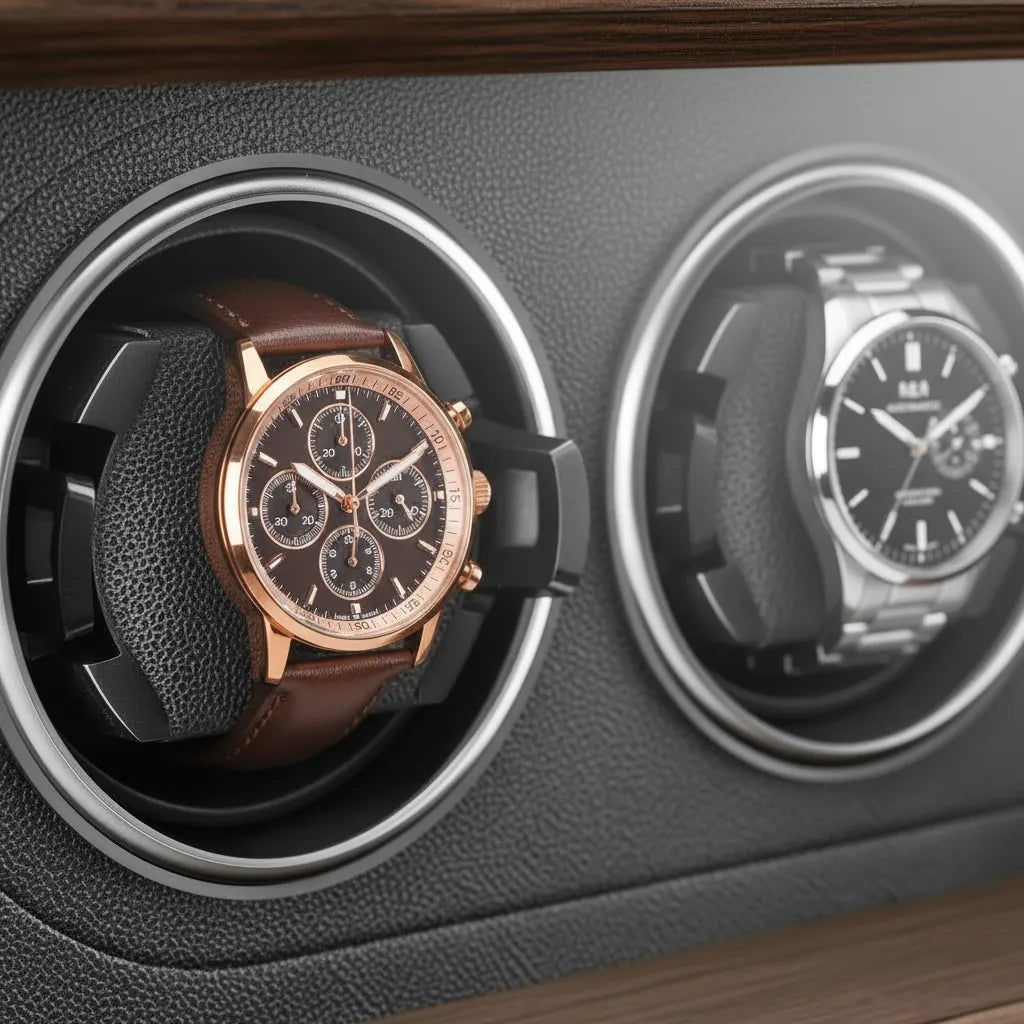 Remontoir Automatique « Sylvain » – 2 Montres