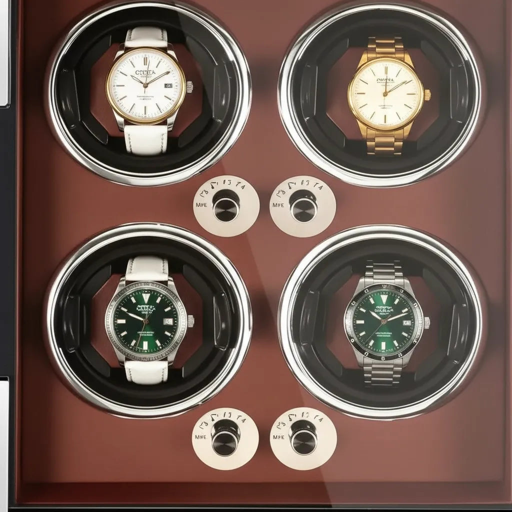 Remontoir Automatique « Sylvane » – 4 Montres