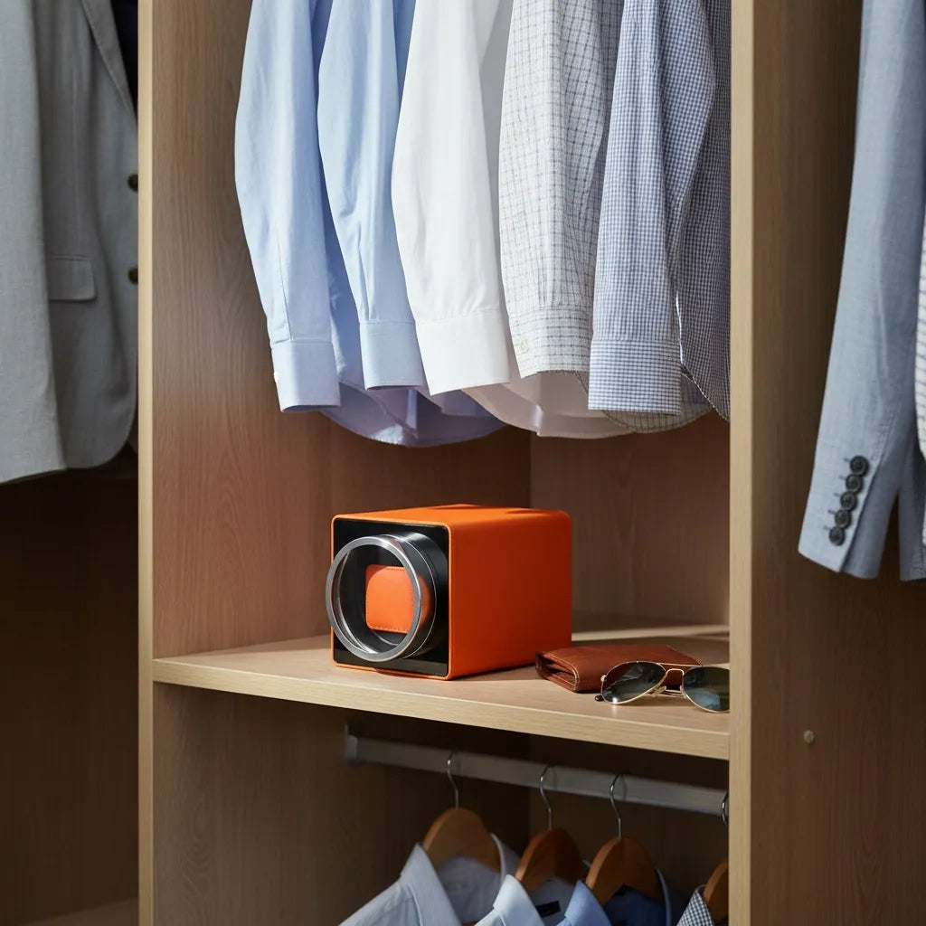 Remontoir Automatique « Tangerine » – 1 Montre