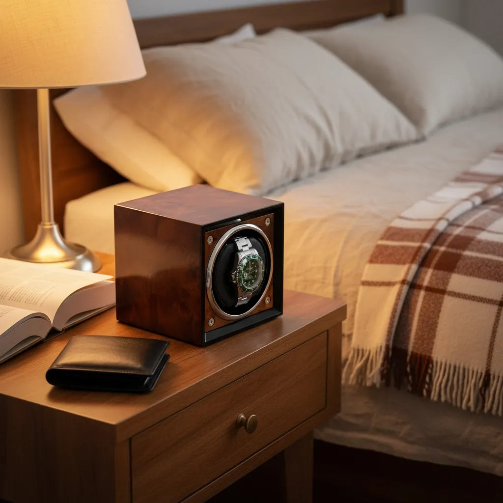 Remontoir Automatique « Teck » – 1 Montre