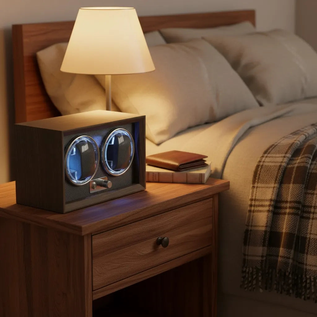 Remontoir Automatique « Terracotta » – 2 Montres