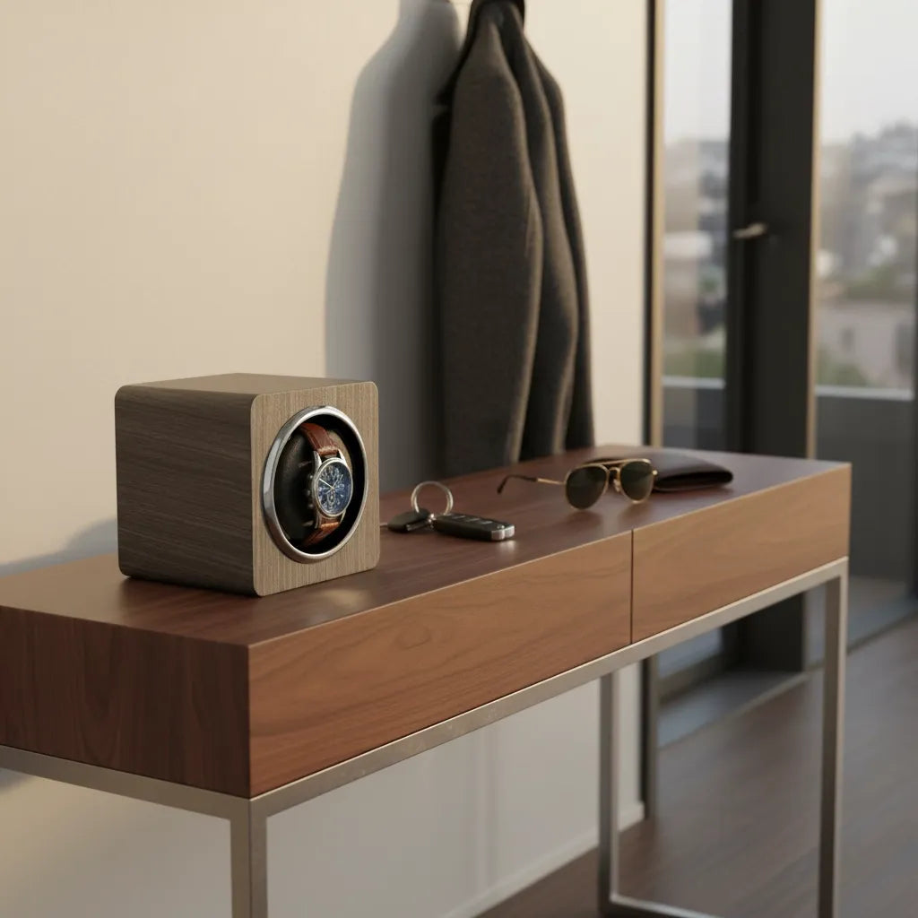 Remontoir Automatique « Titane » – 1 Montre