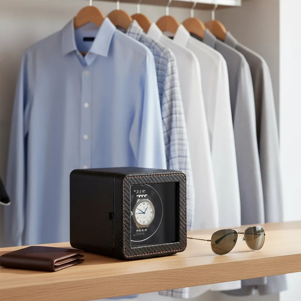 Remontoir Automatique « Tressage » – 1 Montre