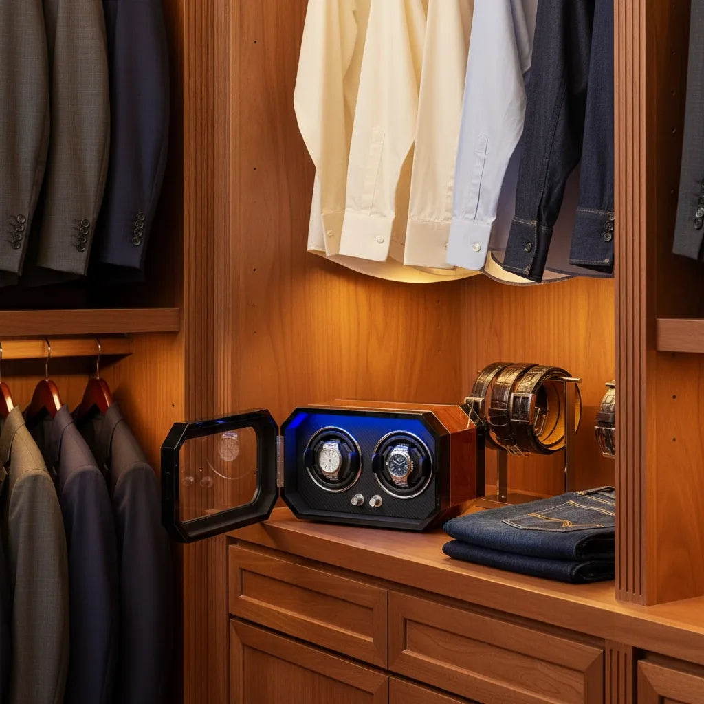 Remontoir Automatique « Tressombre » – 2 Montres