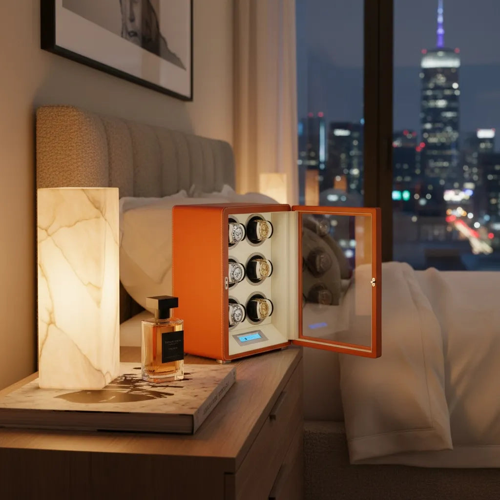 Remontoir Automatique « Veloursé » – 6 Montres