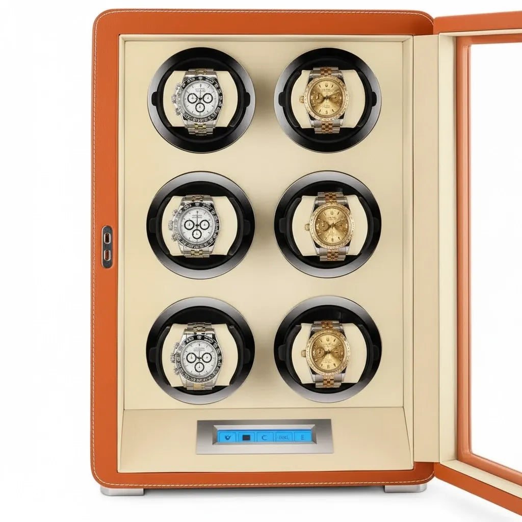 Remontoir Automatique « Veloursé » – 6 Montres