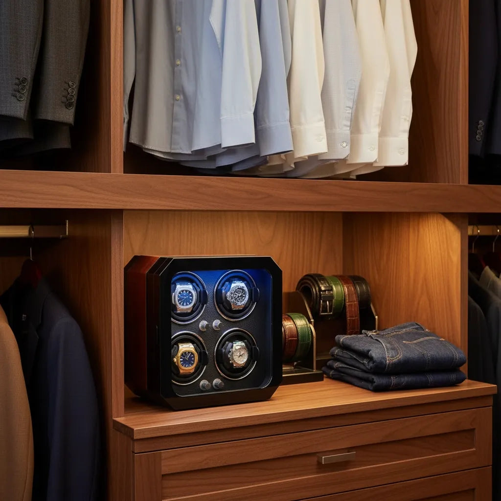 Remontoir Automatique « Velox » – 4 Montres