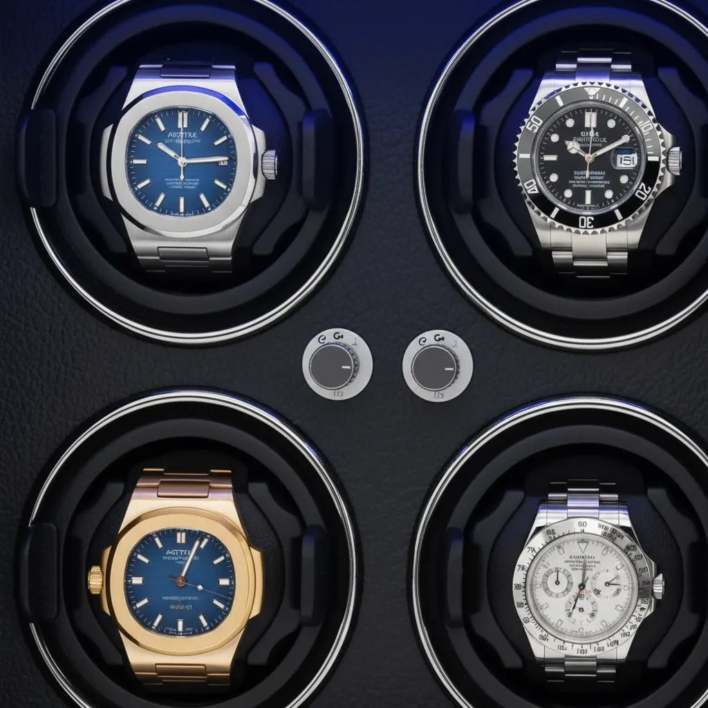 Remontoir Automatique « Velox » – 4 Montres